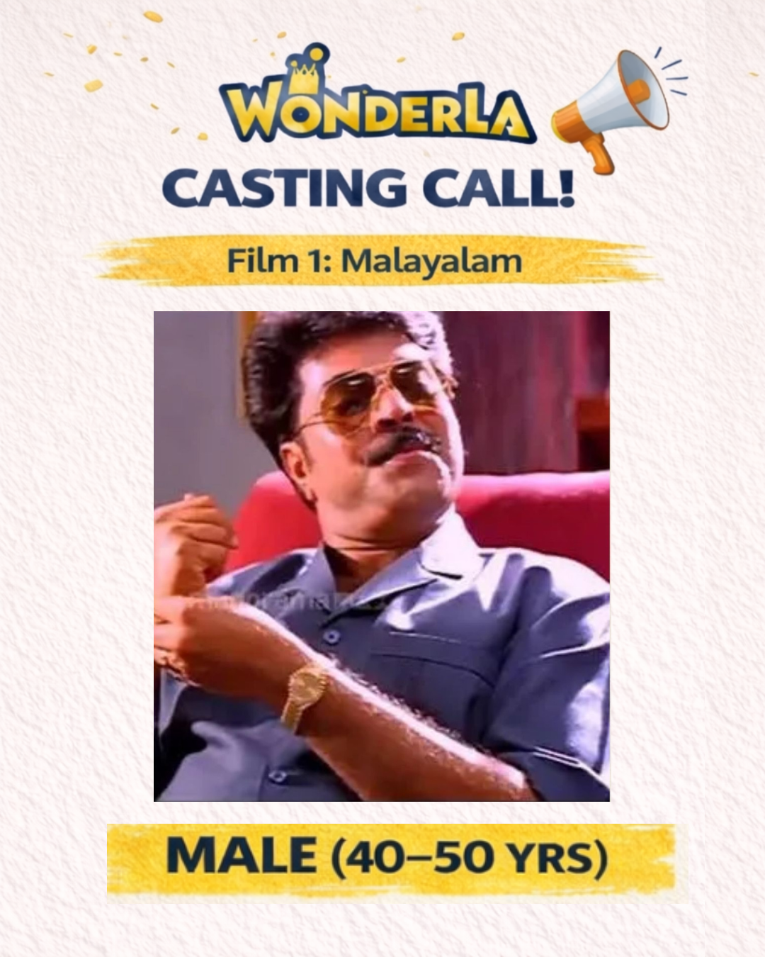 Reference for Male Actor (40–50 yrs)