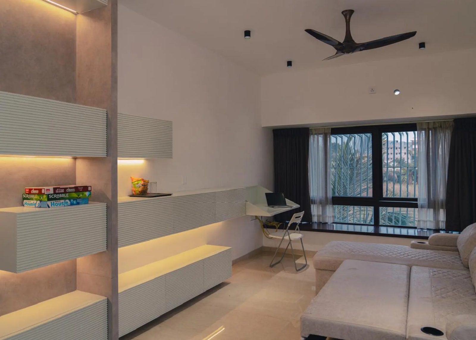 Villa Saanchi – 4BHK Villa for Shoots in Gopasandra — Lounge