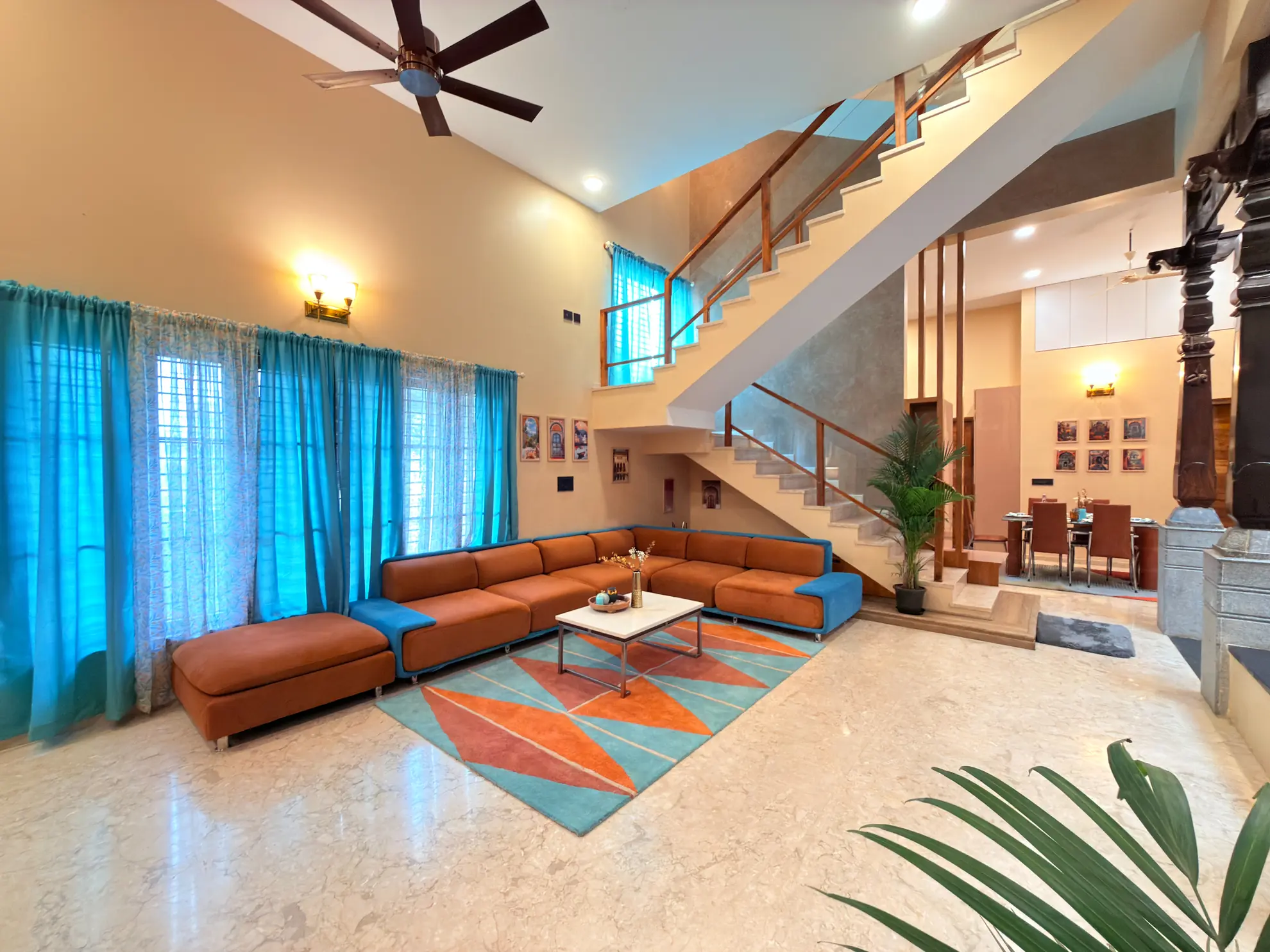Aurora Heights – 4BHK Luxury Villa with Private Theatre — Large Hall