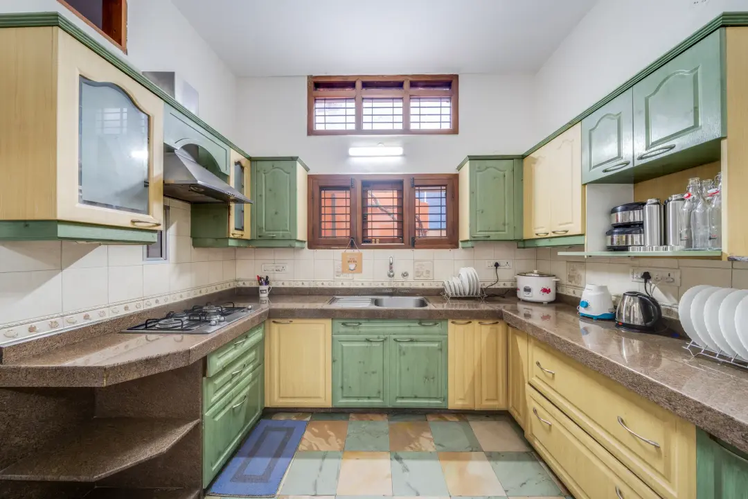 Vana Vista – 5BHK Luxury Garden Villa — Kitchen