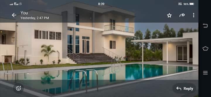 4BHK Villa with Private Pool & Sprawling Lawns Near Bangalore | ( 4 ) — photo 6