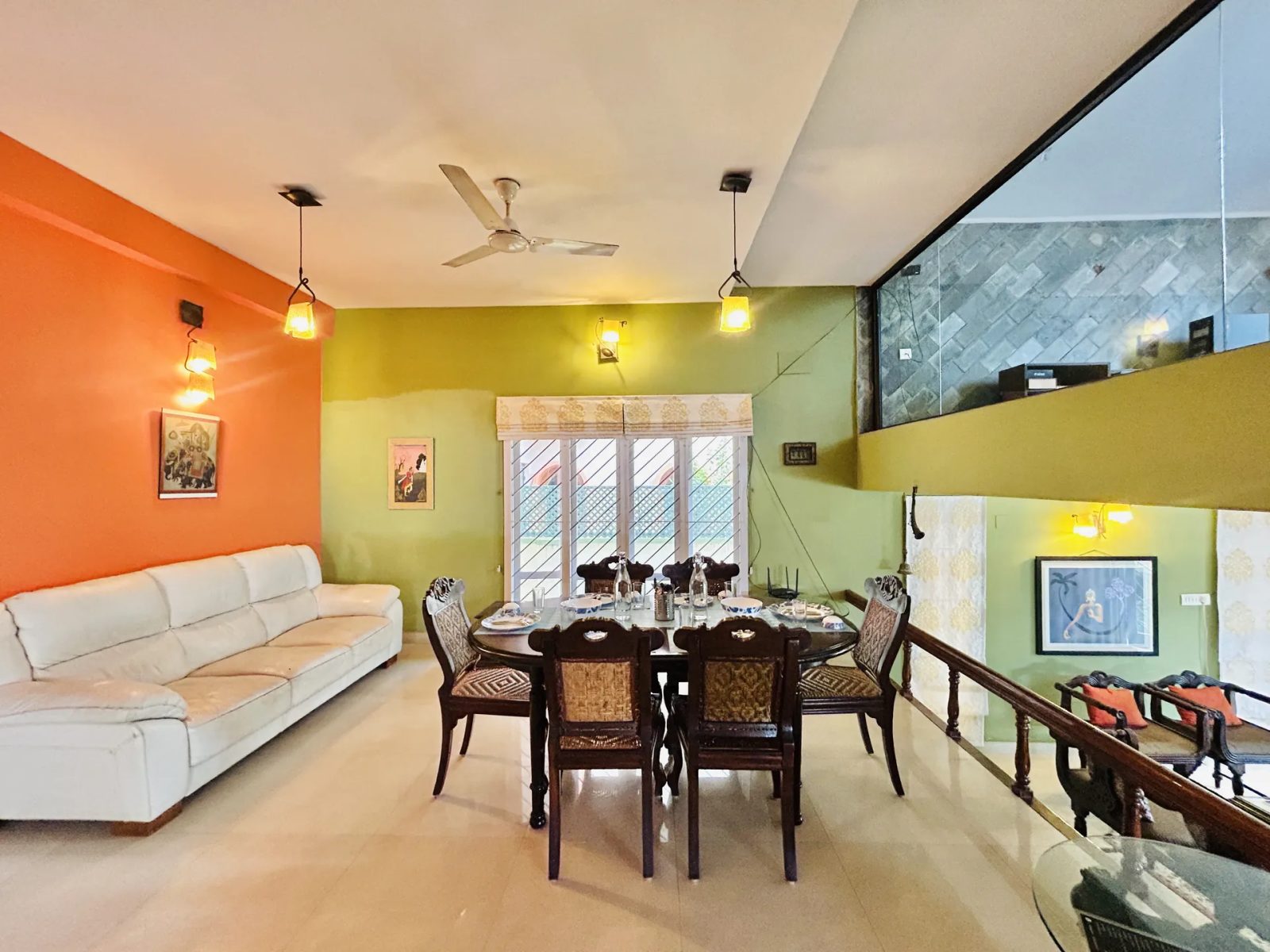 Garden Bliss – 3BHK Villa for Shoots in Koramangala — bliss-Dining Hall