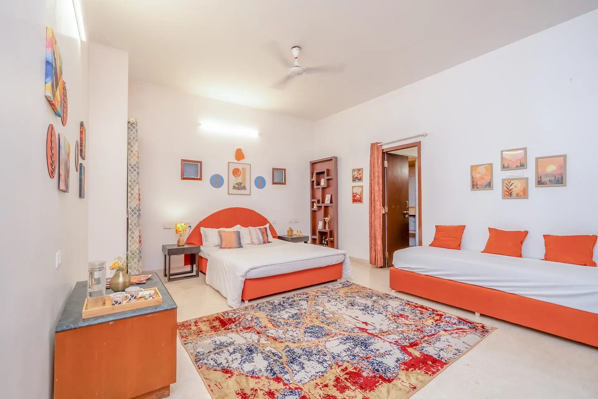 Billionaires Glasshouse – 5BHK Contemporary Luxury Villa — Second Bedroom