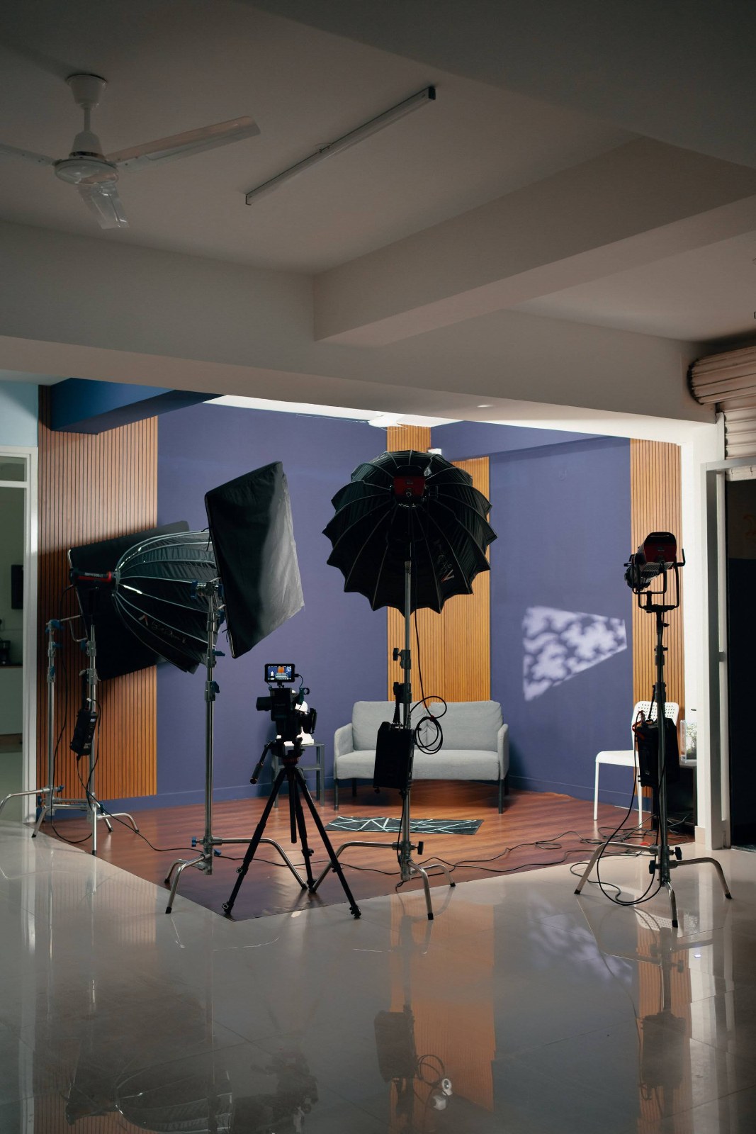 Red Studio Collective – Modular Multi-Set Shoot & Podcast Studio in Vidyaranyapura, Bangalore — Podcast Corner