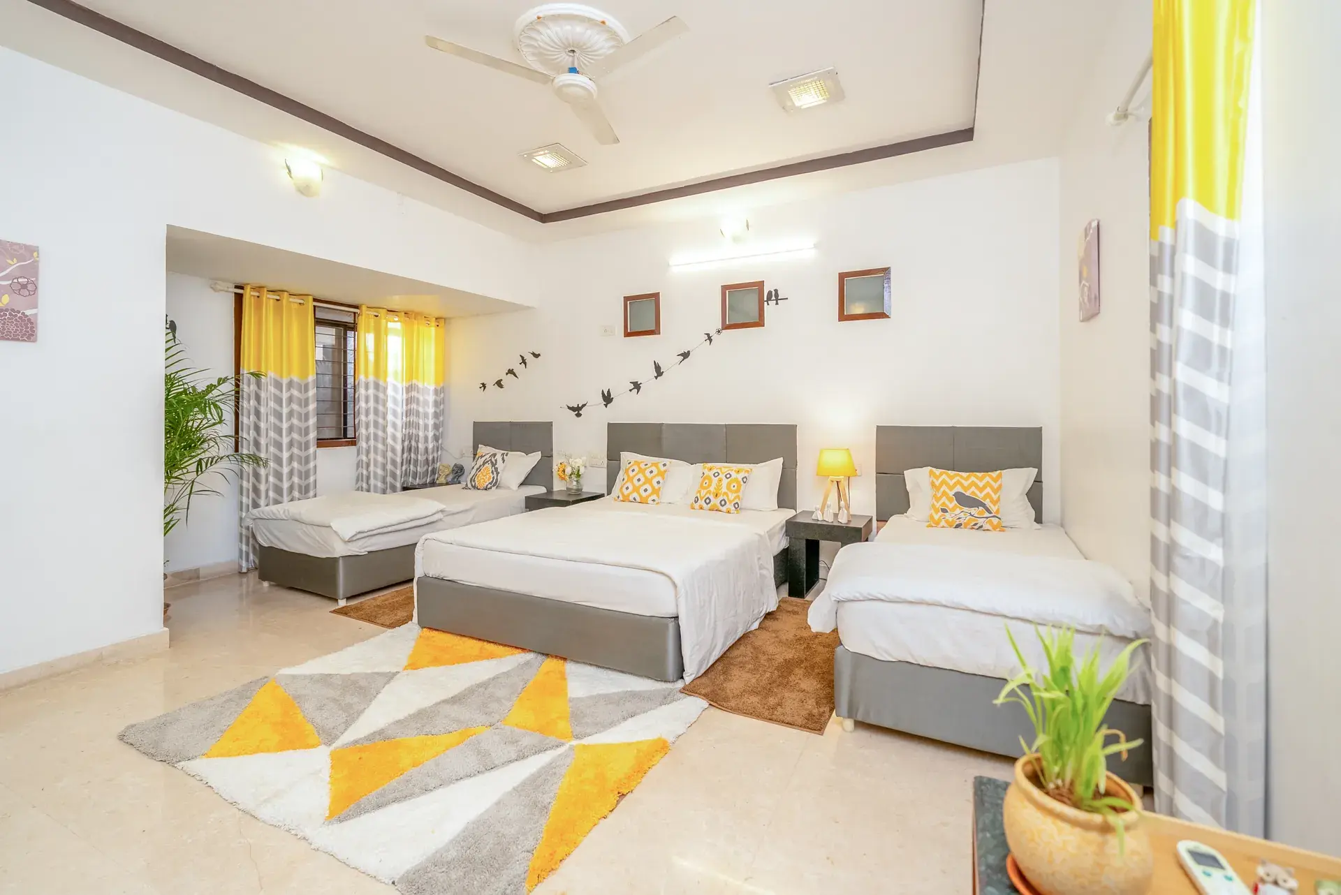 Billionaires Glasshouse – 5BHK Contemporary Luxury Villa — Third Bedroom