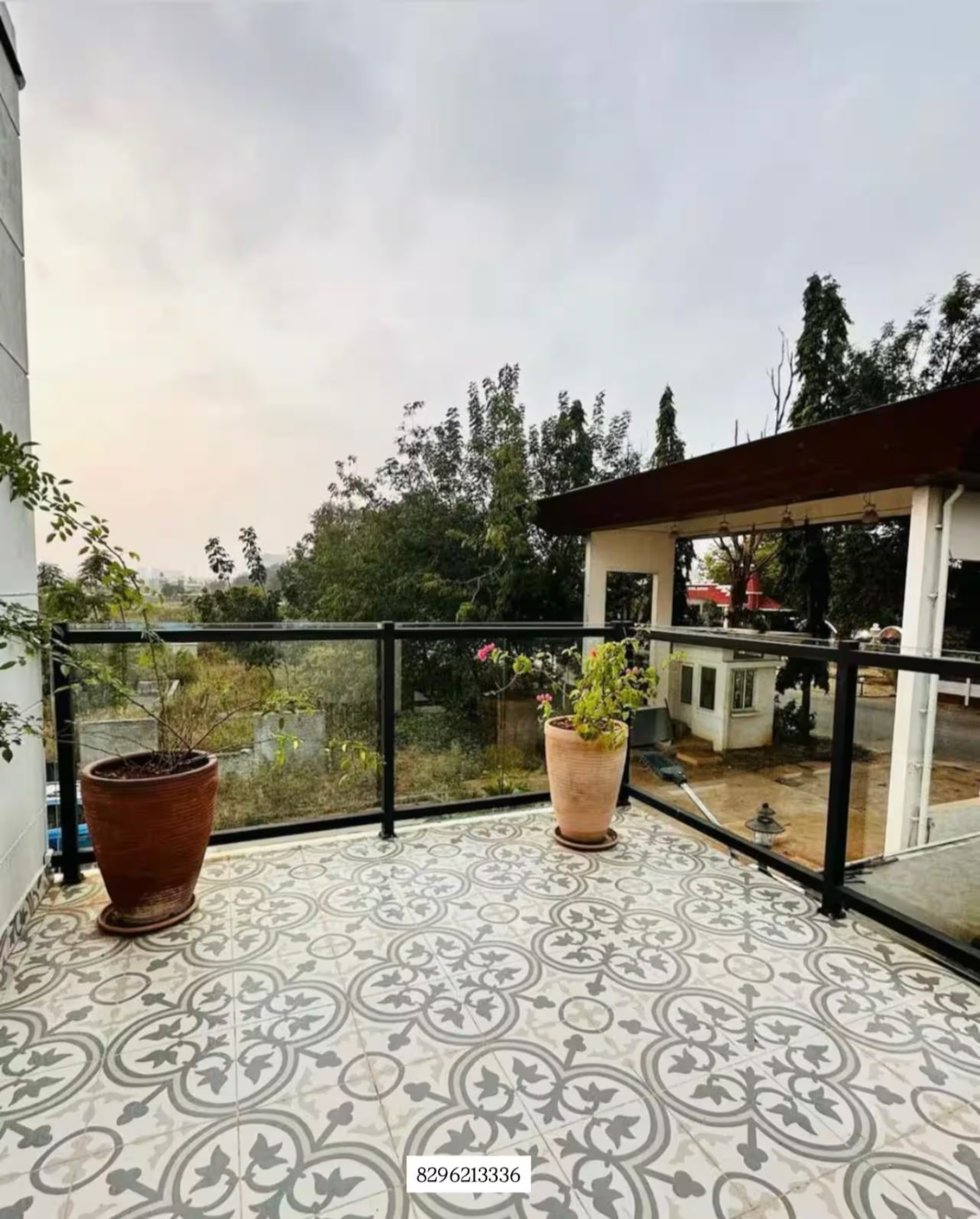 The BougainVilla: A Peaceful Getaway | Luxury Villa Shoot Location in Bengaluru — Terrace & Balcony