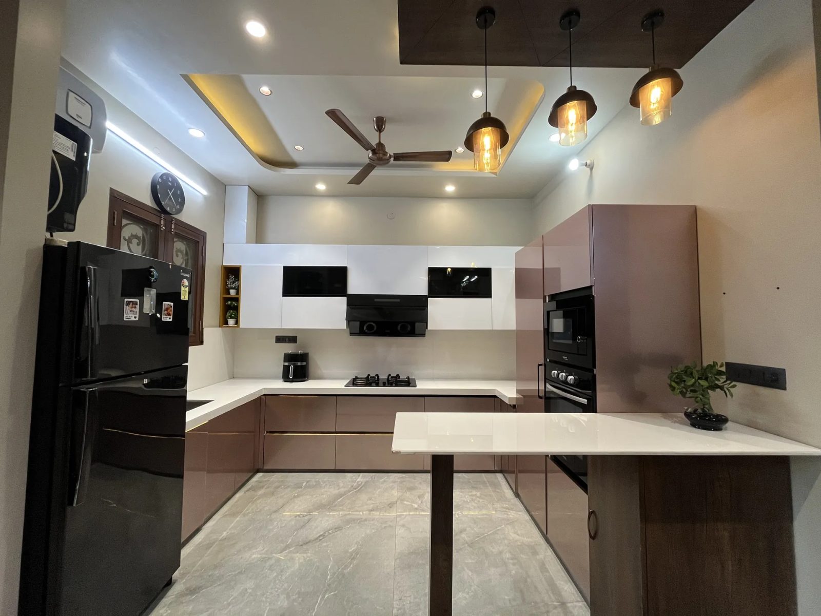 Gokulam Villa – 3BHK Villa for Shoots in Lalarpura — Kitchen