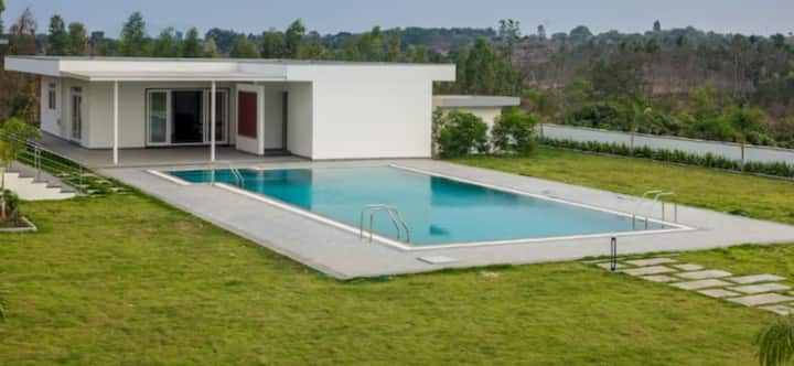 4BHK Villa with Private Pool & Sprawling Lawns Near Bangalore | ( 4 ) — photo 4