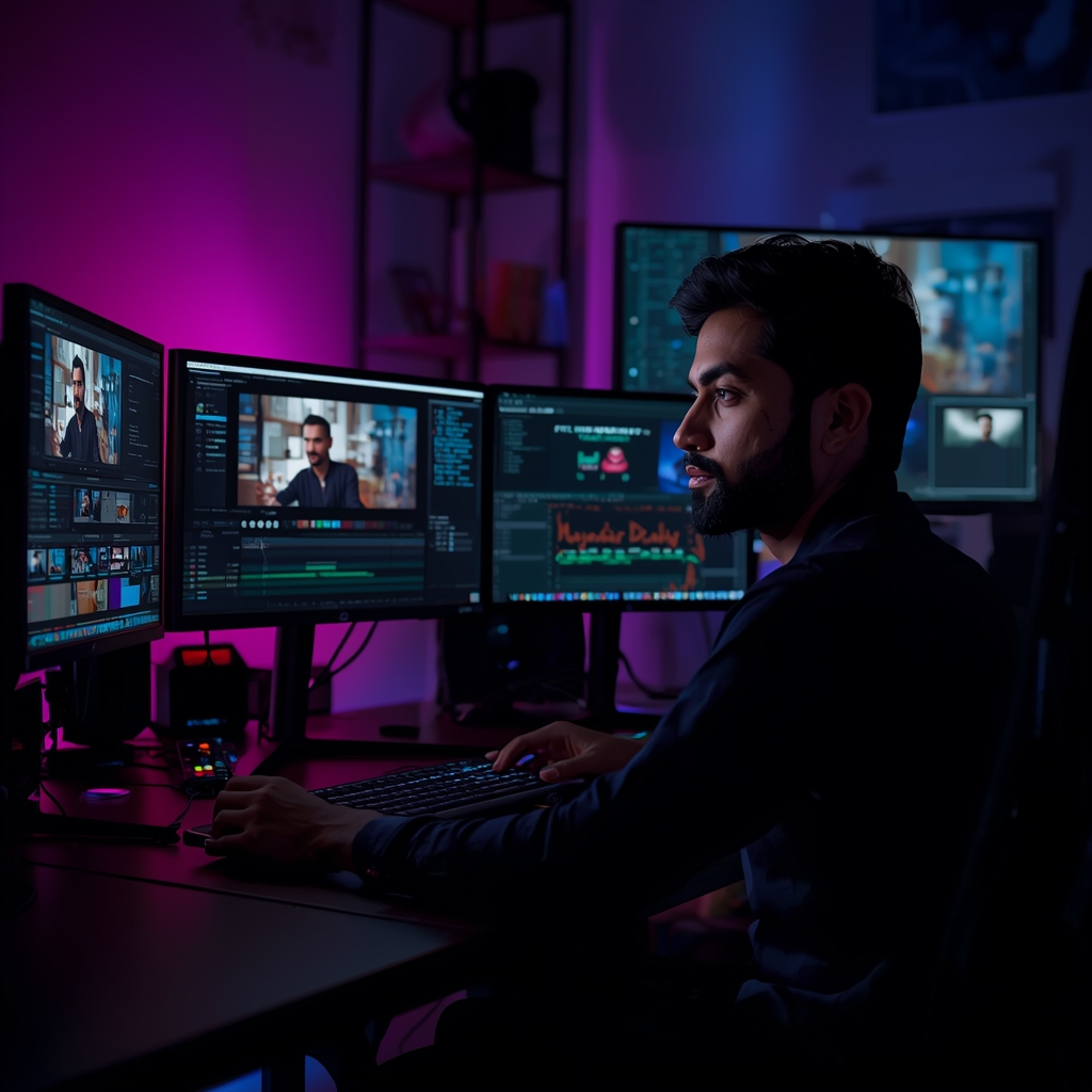 lucid-origin_A_South_Asian_male_VFX_artist_working_at_a_high-end_editing_setup_with_multiple_-1.jpg