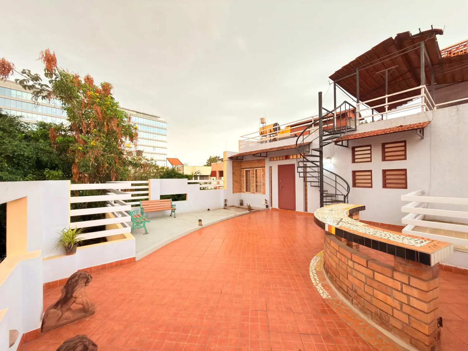 Terra Nest – 4BHK Villa for Shoots in Indiranagar — Terrace